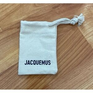 Jacquemus cotton‎ drawstring dust bag for jewelry or small accessories